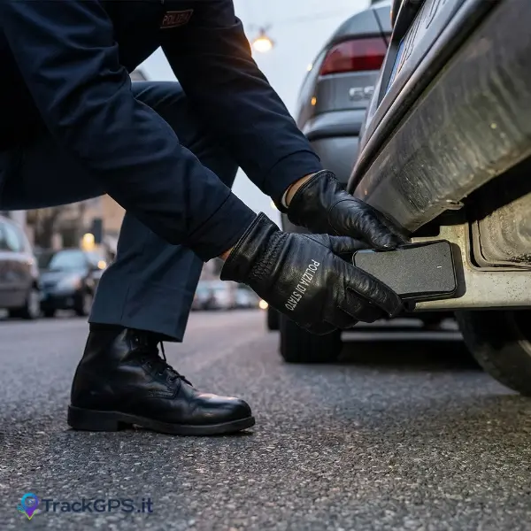 Localizzatore GPS professionale per Forze dell'Ordine e Pubblica Amministrazione — TrackGPS.it Polinet Roma